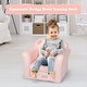 preview thumbnail 4 of 8, Gymax Kids Lamb Sofa Children Armrest Couch Upholstered Chair Toddler - See Details