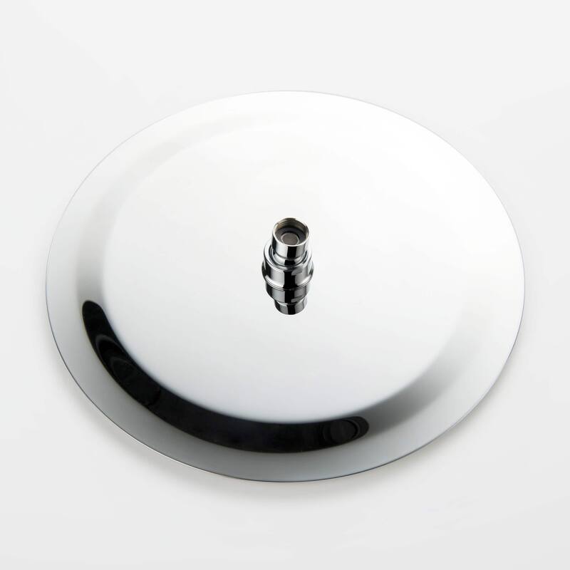 Circular 12" Metal Ultra Thin Profile Rain Shower Head 1.75 GPM