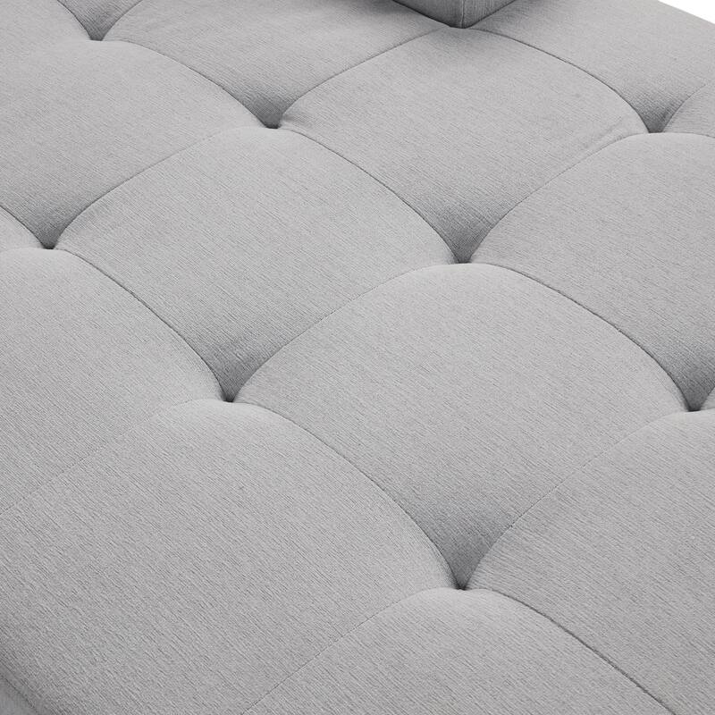 Modern 7-9 Seat Sofa with USB Ports, Chenille Fabric & Hidden Seats for Relaxation