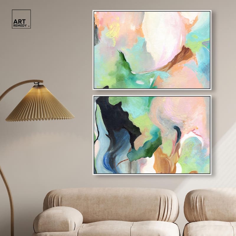 The Dreamer part II Canvas Set of 2 by Art Remedy