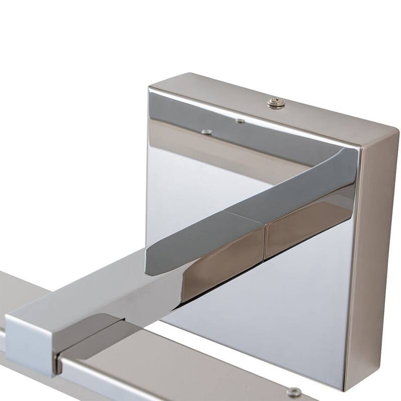 Dimmable Linear LED Chrome Vanity Wall Sconce 3CCT 17W 24in