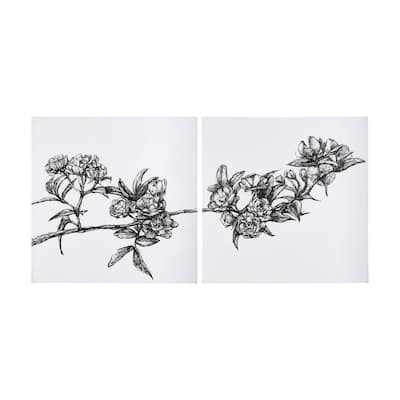 Cherry Blossom I (41 x 41) Canvas Art Print