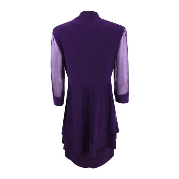 R/&M Richards Women/'s Embellished Dress