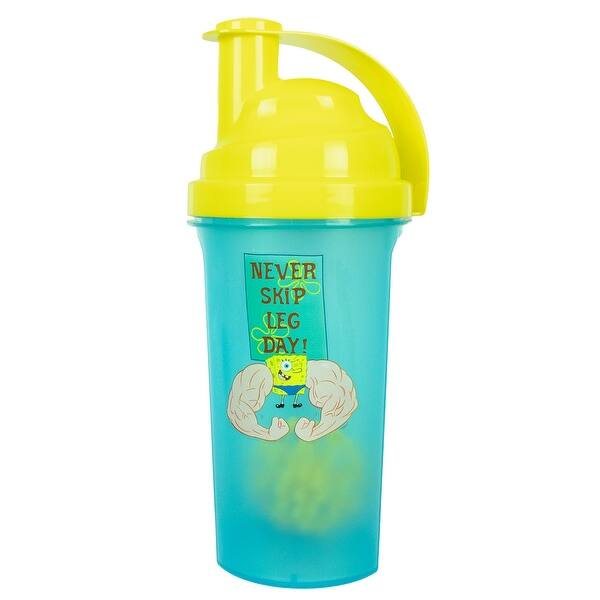 Spongebob Squarepants Gym Protein Shaker Bottle On Sale Overstock