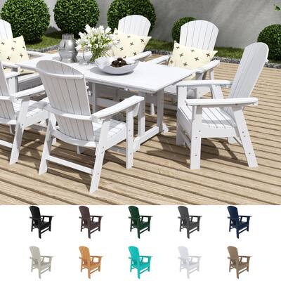 Laguna Poly Eco-Friendly All Weather Adirondack Patio Dining Chair