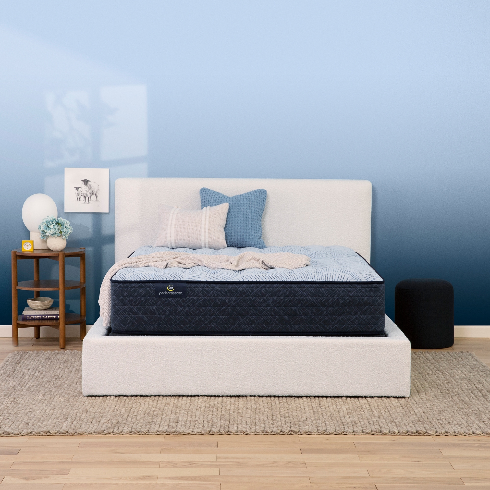 Serta Perfect Sleeper Nurture Night 13.5" Medium Mattress Set
