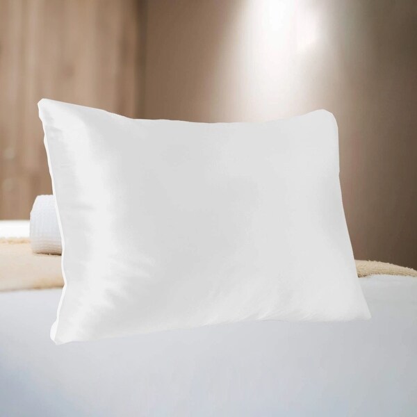 MYK Pure Natural Mulberry Silk Pillowcase 22 Momme Cotton Underside Oeko TEX Standard Silver