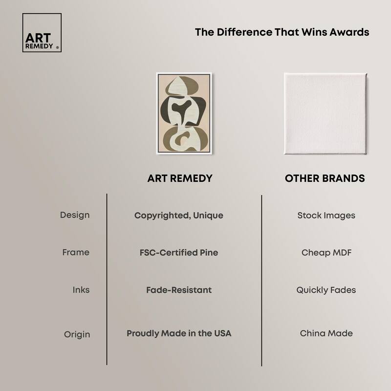 Shapes of Sage II Canvas by Art Remedy