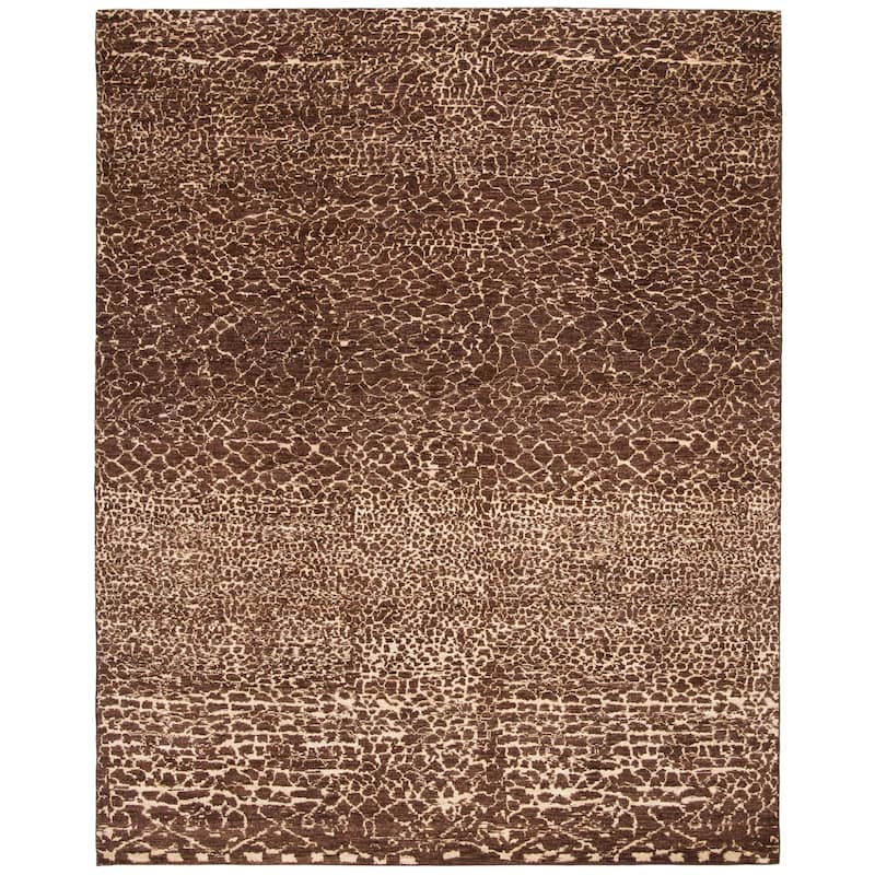SAFAVIEH Couture Handmade Asian Fusion Srbijanka Traditional Wool Rug