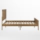 preview thumbnail 6 of 36, Solid Wood Platform Bed Frame with Headboard and Footboard