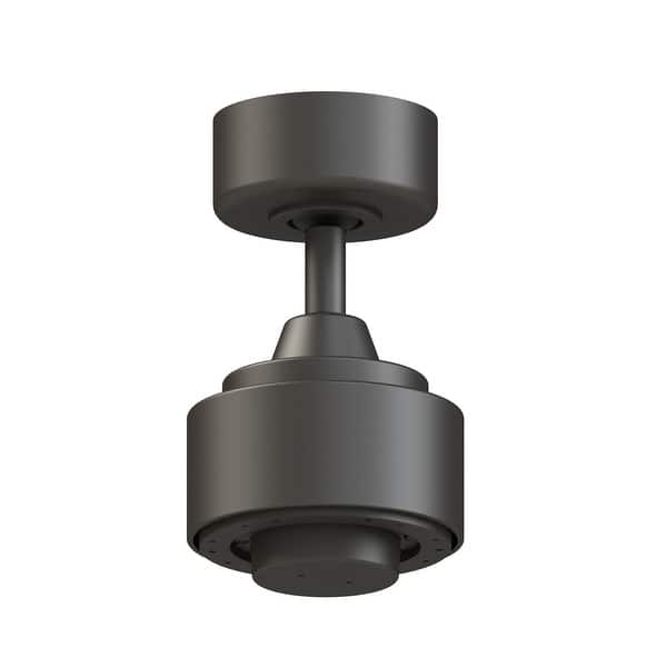 slide 2 of 14, Fanimation TriAire Custom Indoor/Outdoor Smart Ceiling Fan DC Motor with Remote - Matte Greige