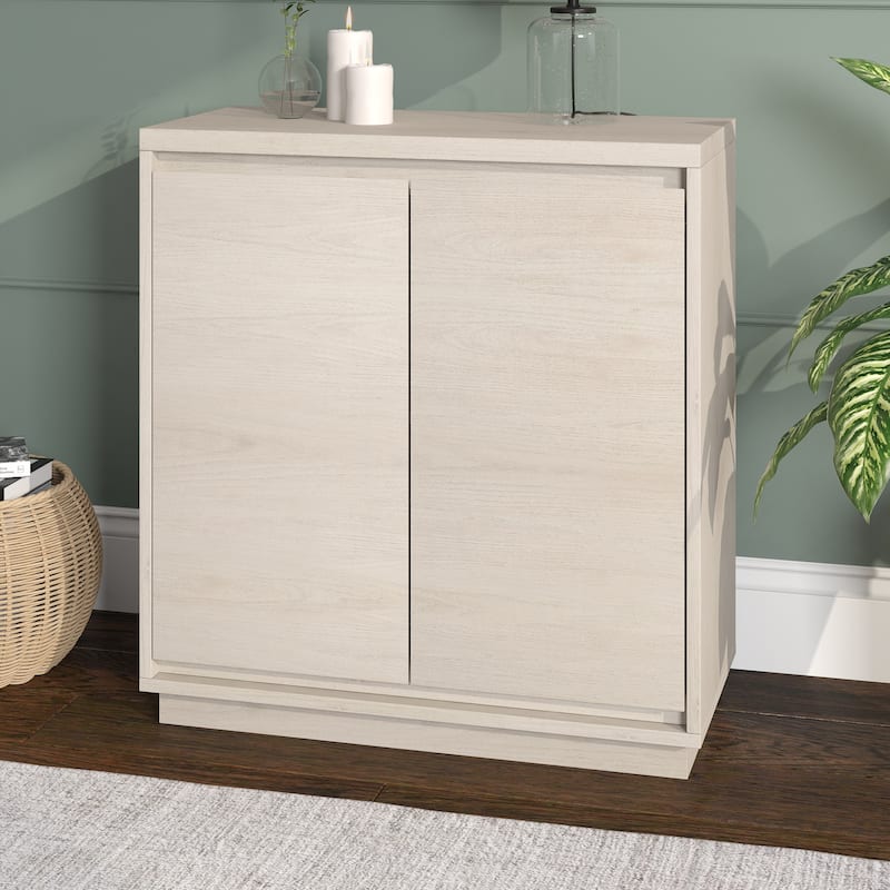 Presque 30" Wide Rectangular Accent Cabinet - 30" Wide - Alder White