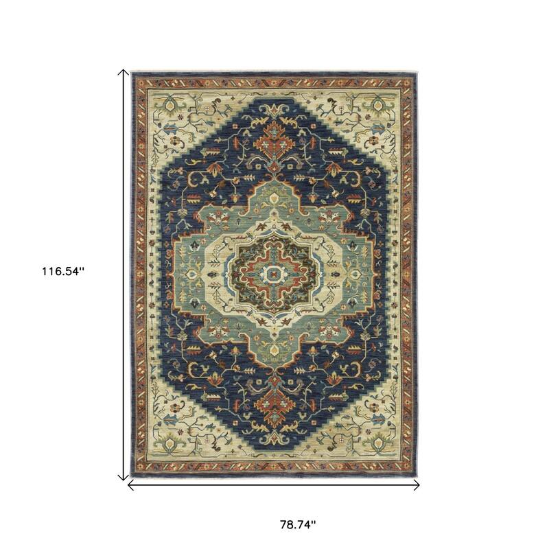 HomeRootsOriental Traditional Rectangle Area Rug