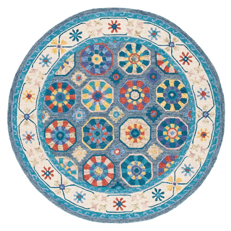 SAFAVIEH Handmade Metro Zylfie French Country Wool Rug