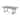 POLYWOOD EDGE 39" x 78" Dining Table