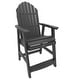 preview thumbnail 43 of 62, Highwood Commercial 3-Piece Adirondack 36" Bistro Counter Height Dining Set
