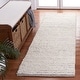 preview thumbnail 44 of 105, SAFAVIEH Handmade Natura Courtney Wool Rug 2'3" x 11' Runner - Ivory/Light Grey
