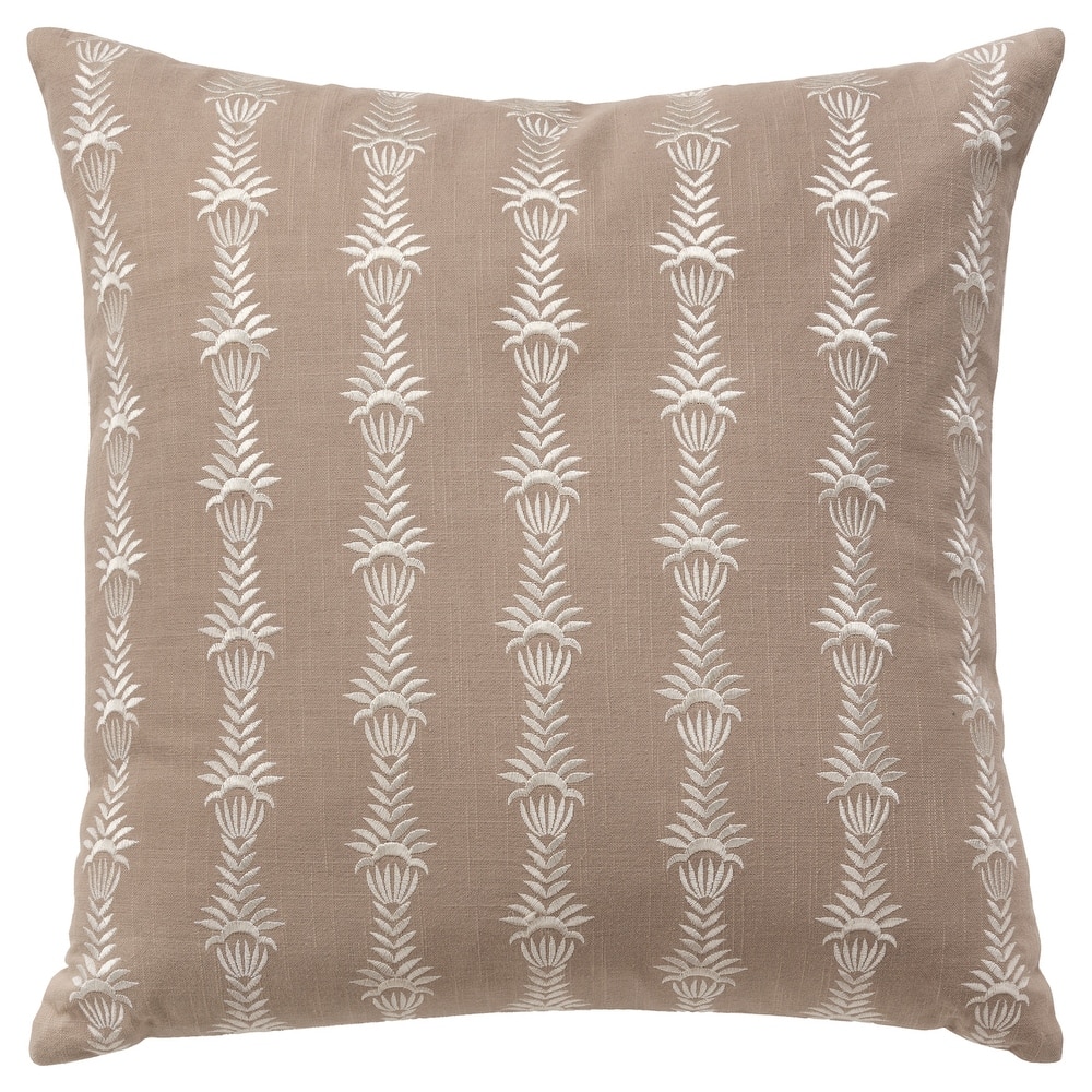 Rizzy Home Embroidered Throw Pillow Cover