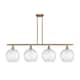 Option Brushed Brass / Clear Water Glass
