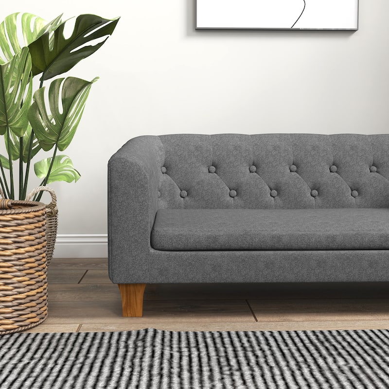 PawHut Raised Dog Sofa, Elevated Pet Sofa for Small Medium Dogs