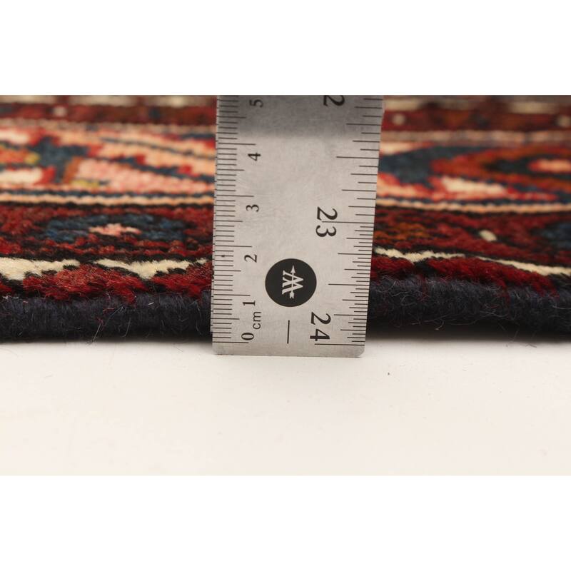 ECARPETGALLERY Hand-knotted Andelz Navy Wool Rug - 3'9 x 10'0