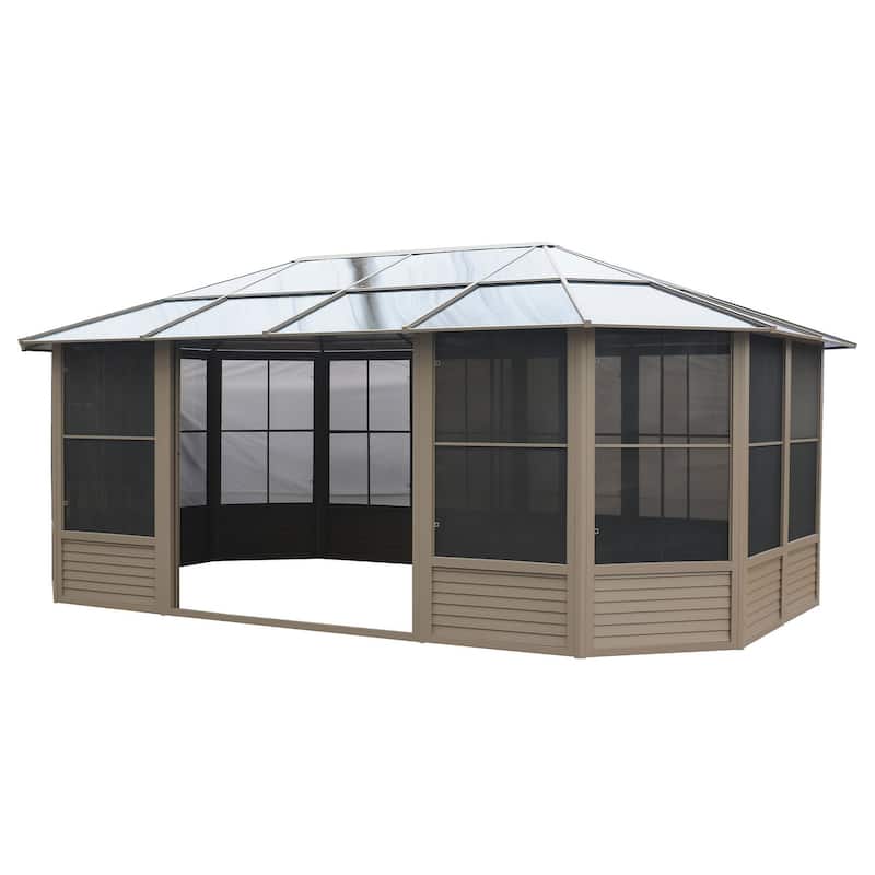 Florence - Solarium 12x18 Polycarbonate Roof