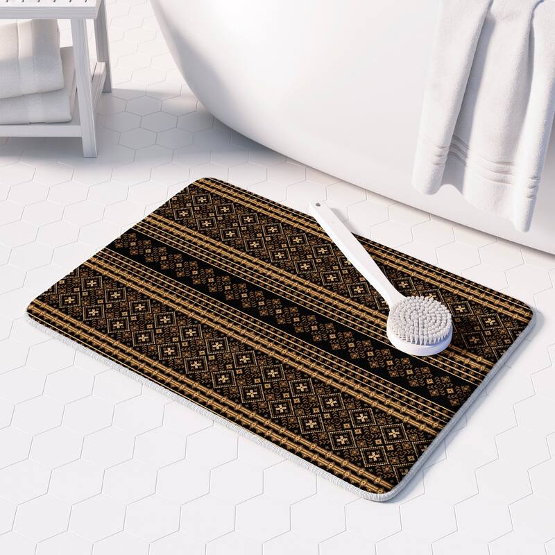 Laural Home Frontier Memory Foam Rug