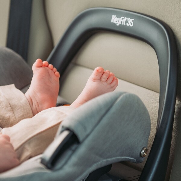 Chicco KeyFit 35 Zip ClearTex Infant Car Seat, Obsidian - Bed Bath