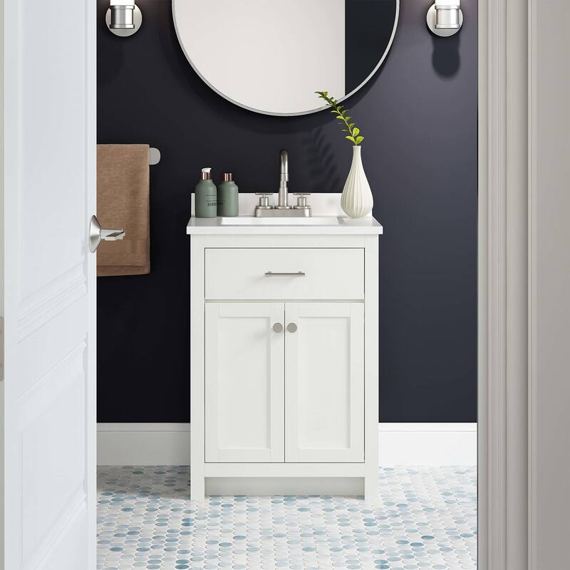 CRAFT + MAIN RSVT2534 Reese 24" Free Standing Single Basin Vanity Set
