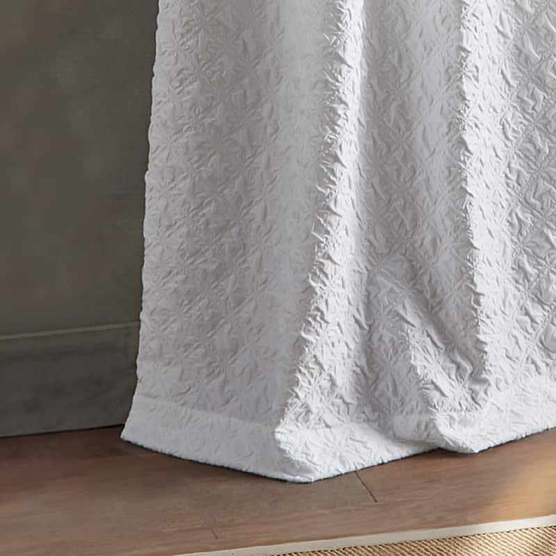 Peri Home Diamond Curtain Panel Pair