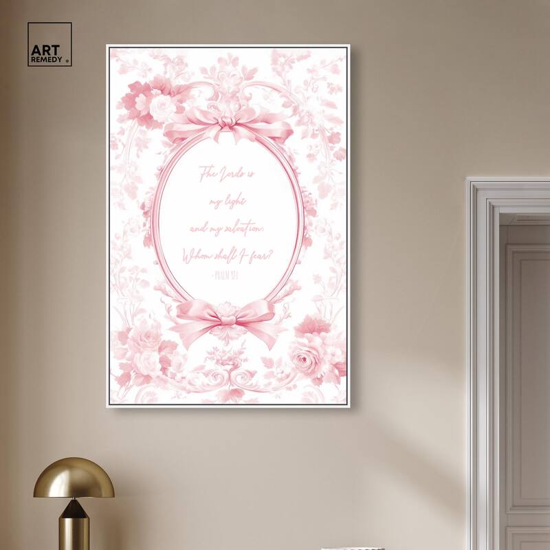 My Light Pink Canvas by Art Remedy