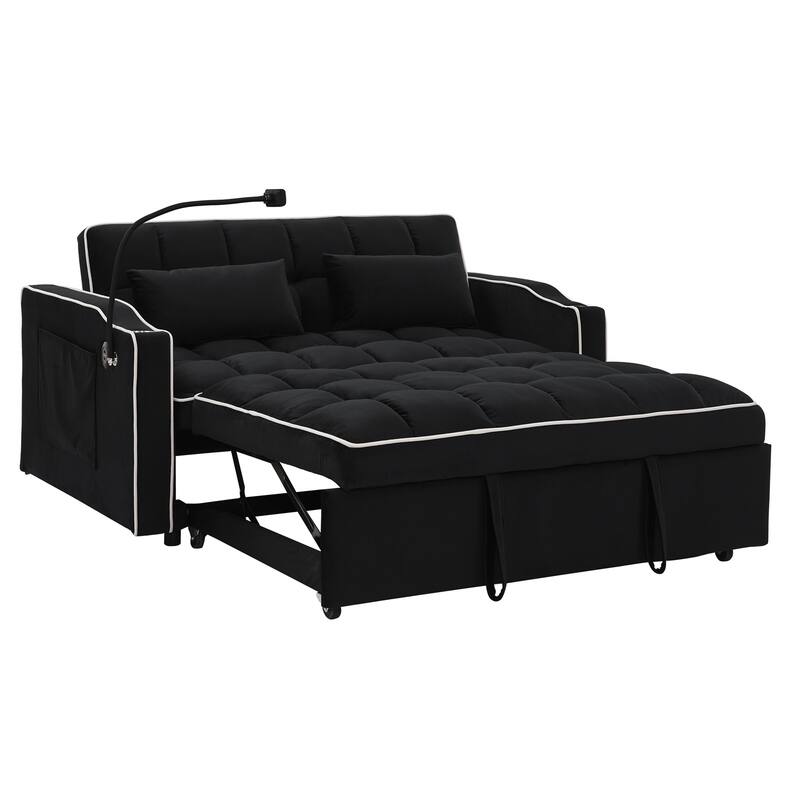 Modern Sofa Velvet Pull-out Bed