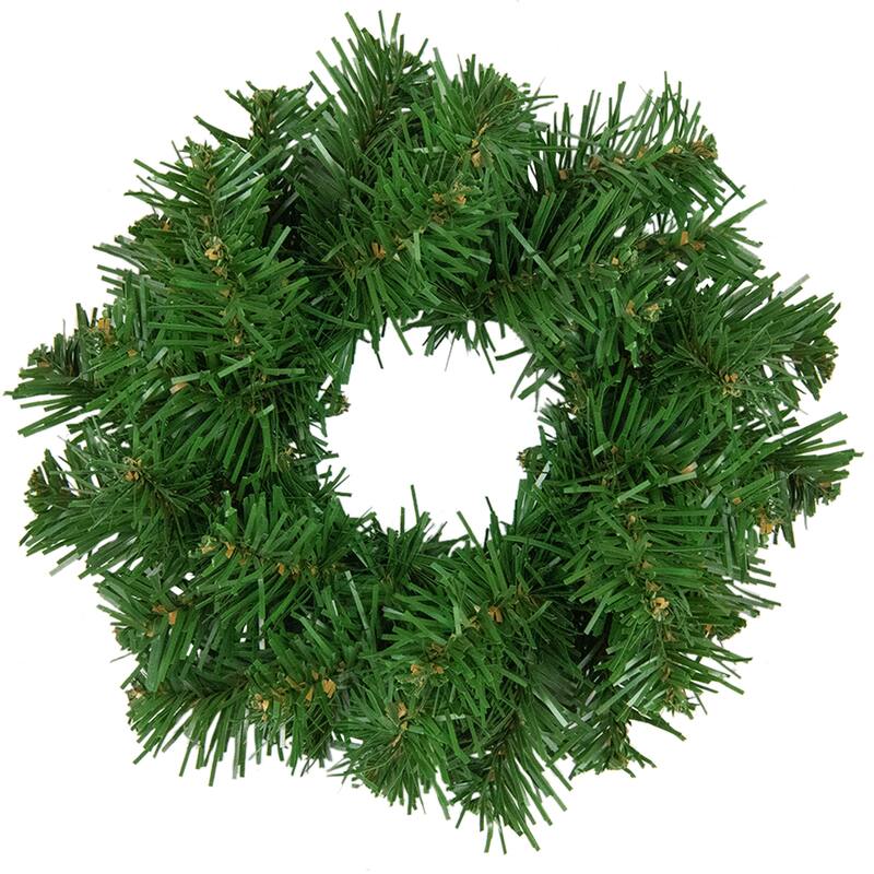 Deluxe Dorchester Pine Artificial Christmas Wreath - Unlit - 6"