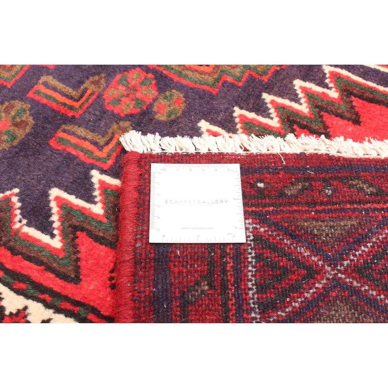 ECARPETGALLERY Hand-knotted Konya Anatolian Red Wool Rug - 4'2 x 6'8