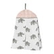 preview thumbnail 5 of 4, Sweet Jojo Designs Blush Pink, Grey and White Watercolor Elephant Safari Collection Girl 4-piece Crib Bedding Set