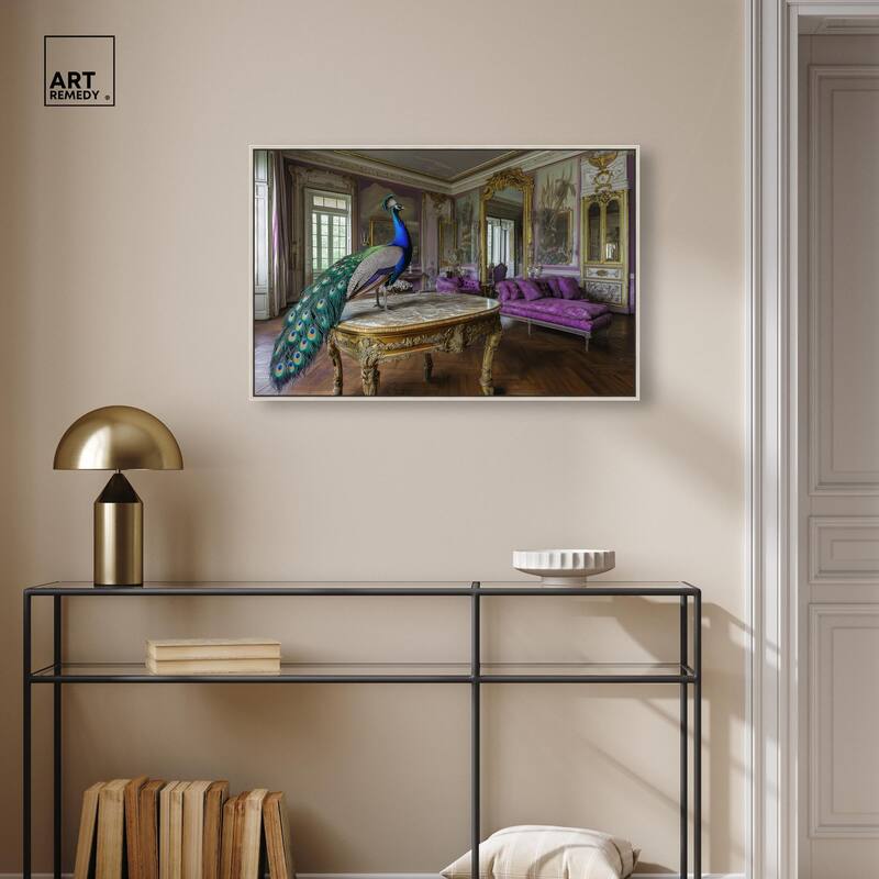 Royal Plumage Canvas by Art Remedy