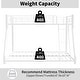 preview thumbnail 5 of 14, White Bunk Bed Noise Reduced Bed, CPC Certified, Twin over Full