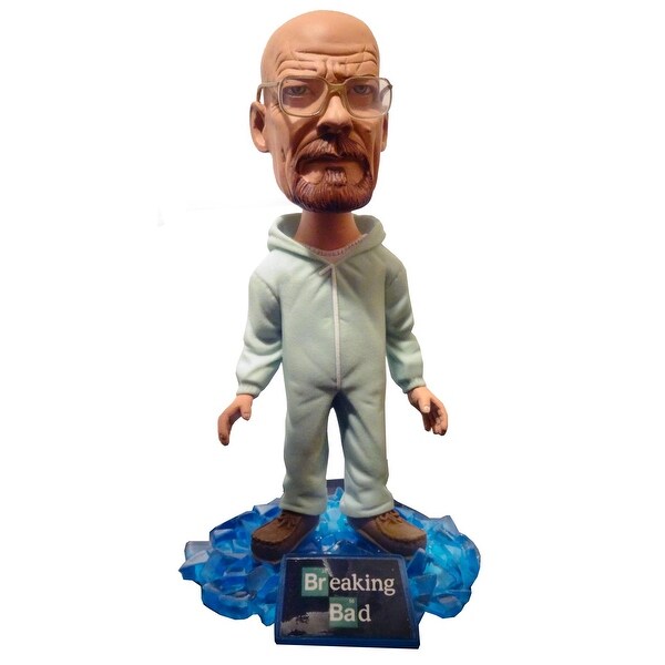 Breaking Bad Walter White Exclusive Glow In The Dark Green Bobblehead - multi