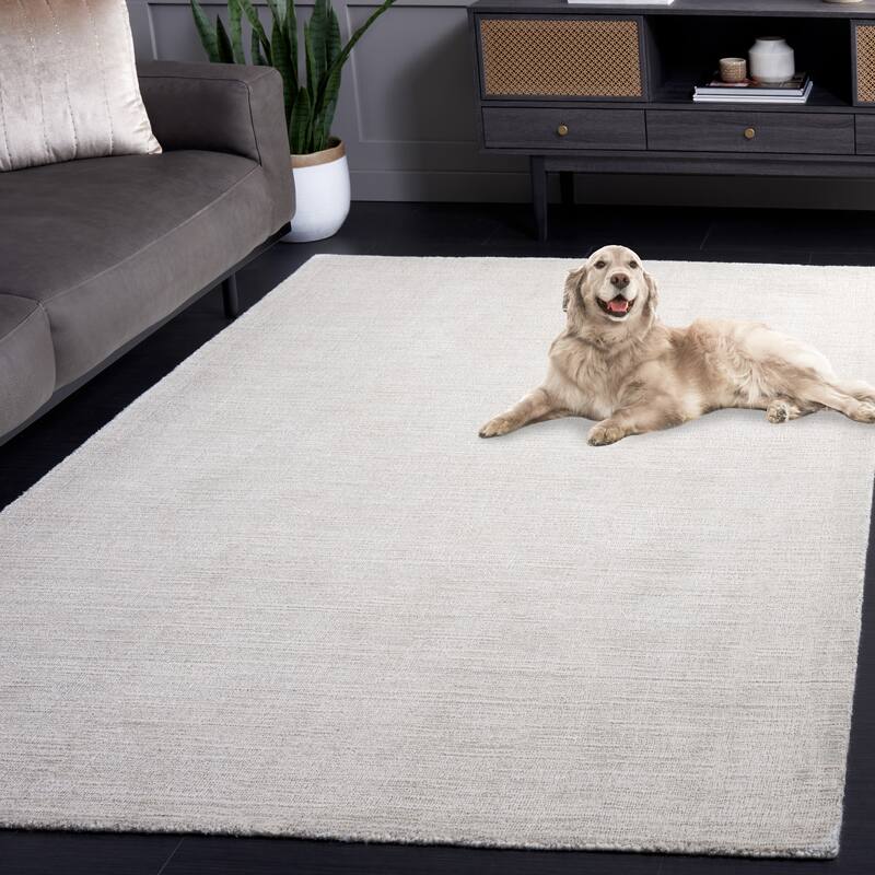 SAFAVIEH Mirage Mihaila Contemporary Viscose Rug - 8' x 10' - Ivory