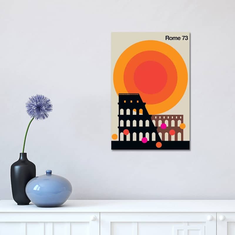 iCanvas "Rome 73" by Bo Lundberg Canvas Print - 18x12x1.5