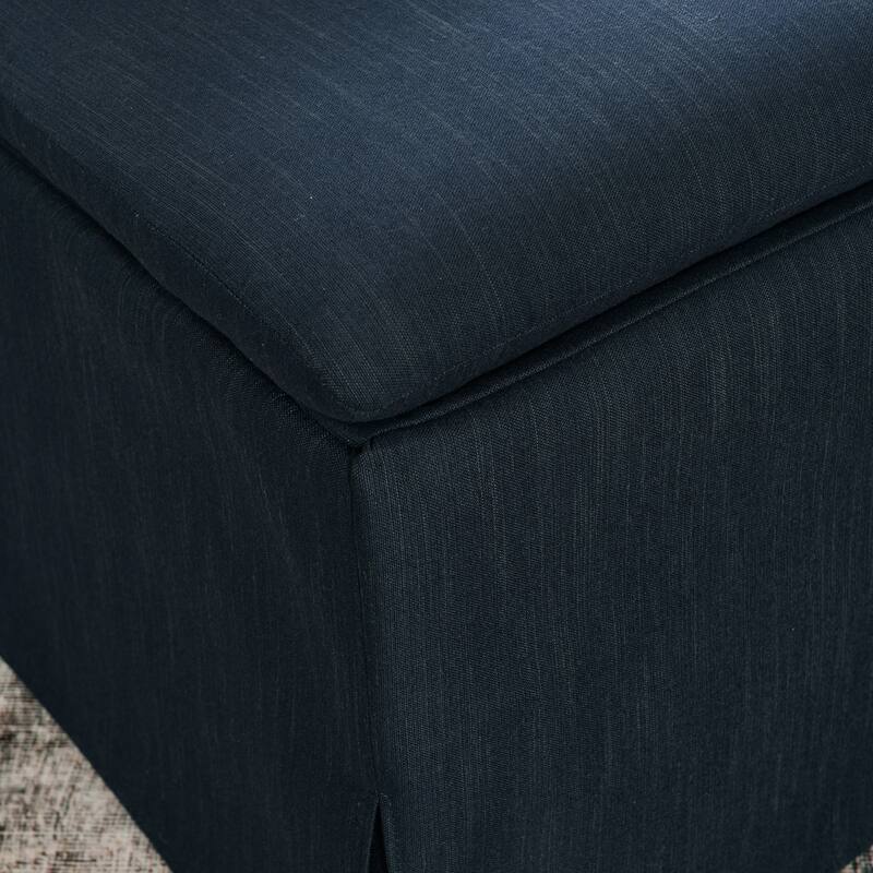 KINWELL Performance Fabric Slipcover Dining Chair Side Chair With Casters