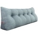preview thumbnail 3 of 30, WOWMAX Bed Rest Wedge Pillow Bolster Reading TV Daybed Back Support