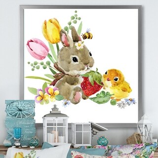 Children Cartoon Frame Rabbit Designart