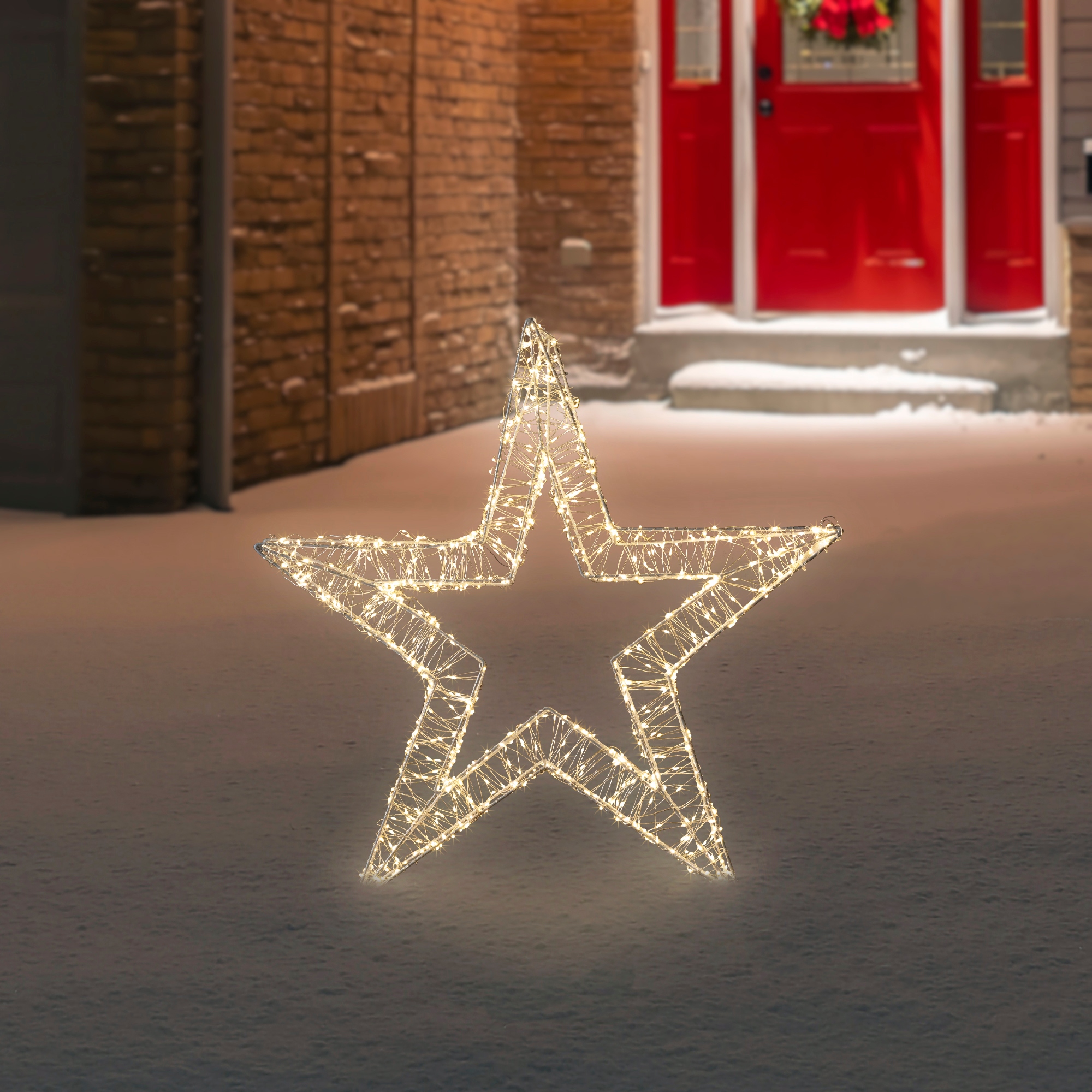 Wire led star cheap