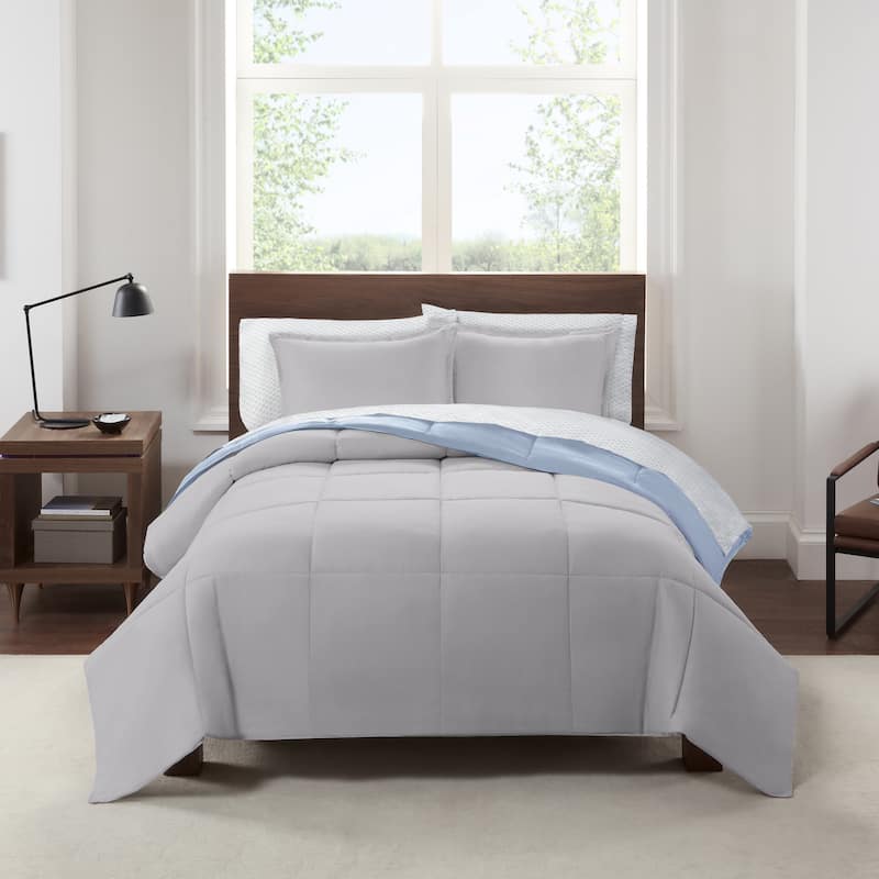 Serta Simply Clean Antimicrobial Reversible Bed in a Bag