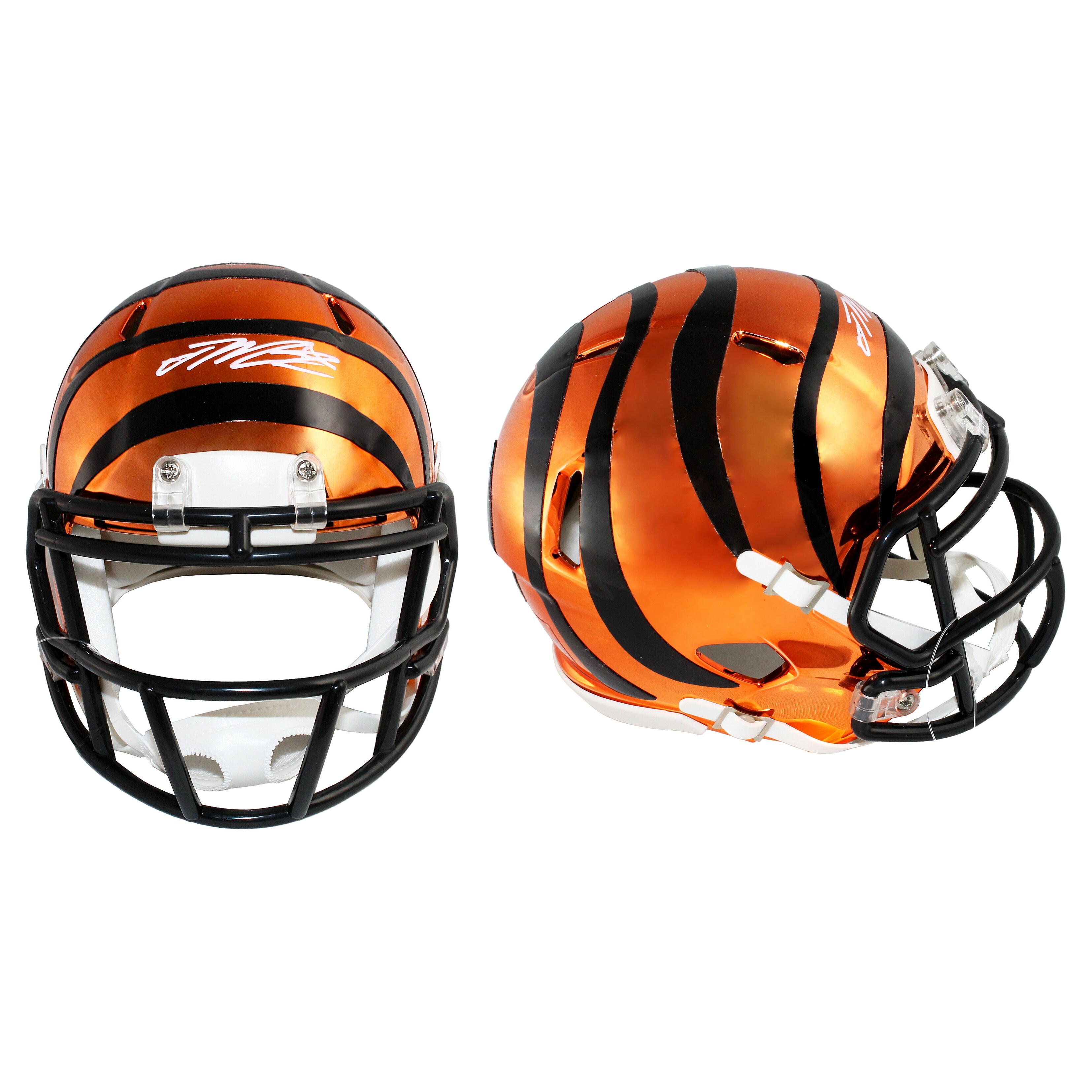 Shop Joe Mixon Cincinnati Bengals Chrome Riddell Speed Mini Helmet