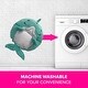 preview thumbnail 5 of 4, Happy Nappers: Pillow & Sleepy Sack: Medium - Dolphin Disco - 54 x 20",3+