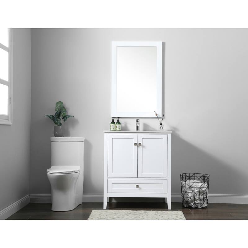 Elegant Lighting VF21130 Hamilton 30" Free Standing Single Basin