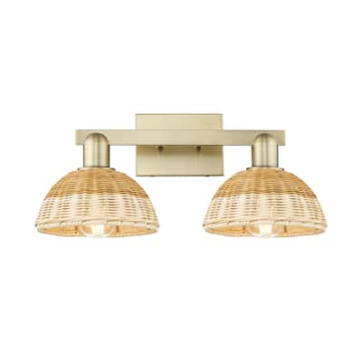 Innovations Lighting 716-2W-11-16 Natural Ballston Dome Vanity 2