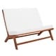 preview thumbnail 43 of 75, SAFAVIEH Outdoor Chaston 4-Piece Conversation Patio Set with Accent Pillows Natural Wood/Beige Cushion
